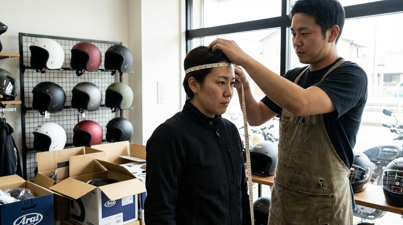 Comment bien choisir la taille de son casque de moto