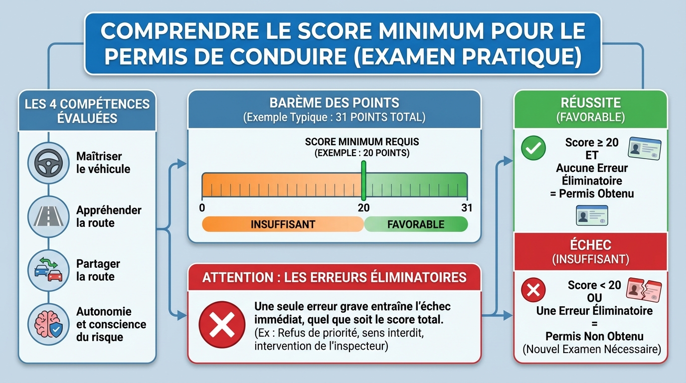 Quel est le point minimum requis ?