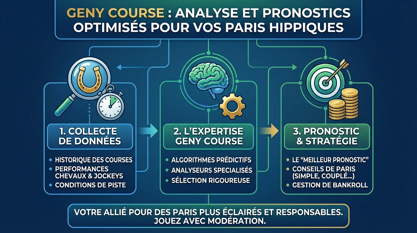 Geny course : le meilleur pronostic pour vos paris 1 Pourquoi faire confiance aux pronostics de Geny ?