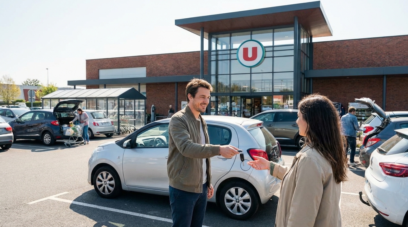 Louez une voiture chez super u dès 5 euros par jour