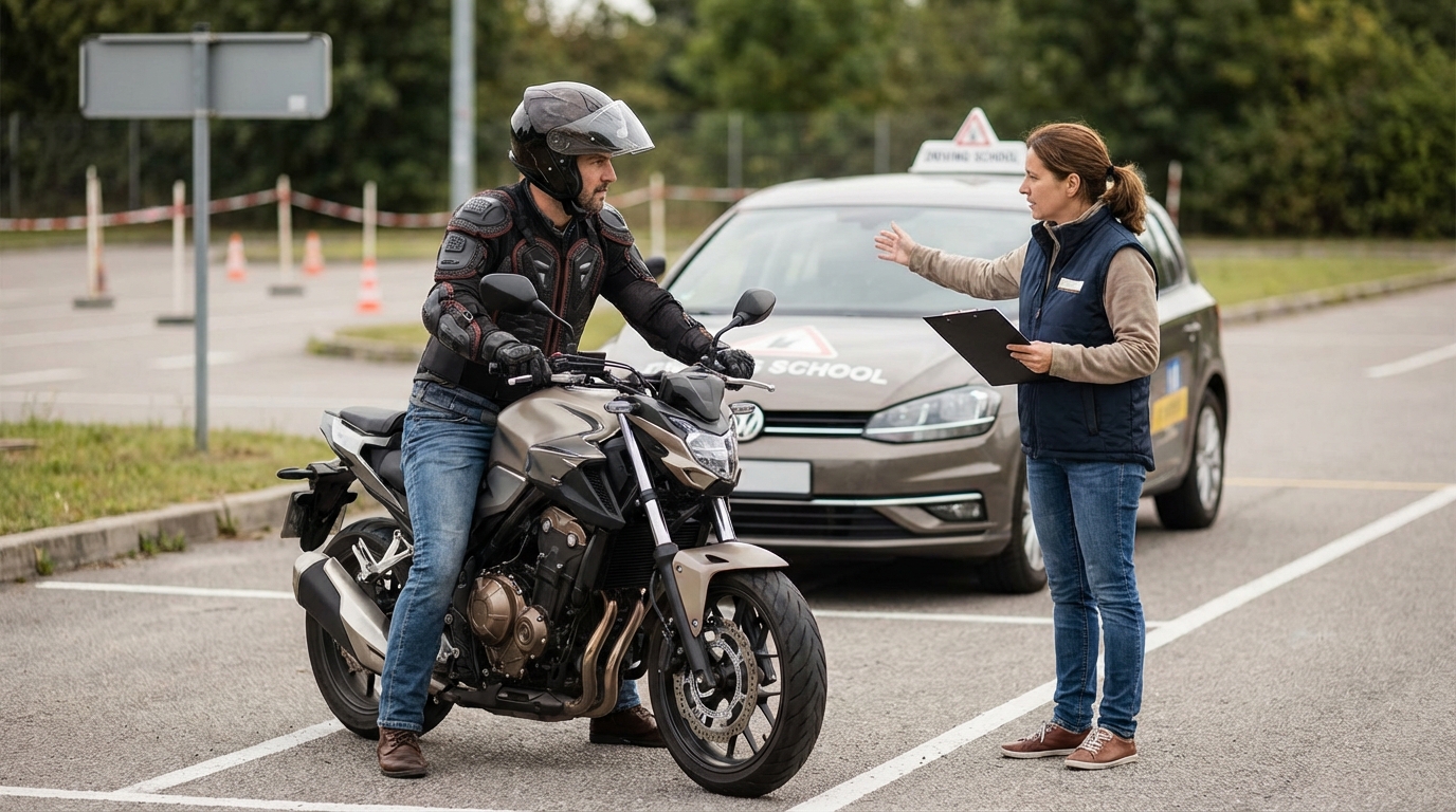 Passer le permis A2 avec un permis b : tout ce qu'il faut savoir