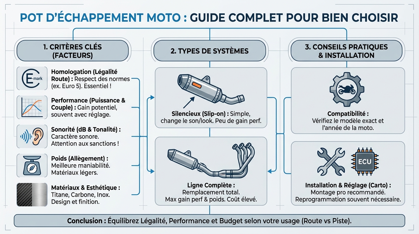 Comment choisir son pot d’échappement