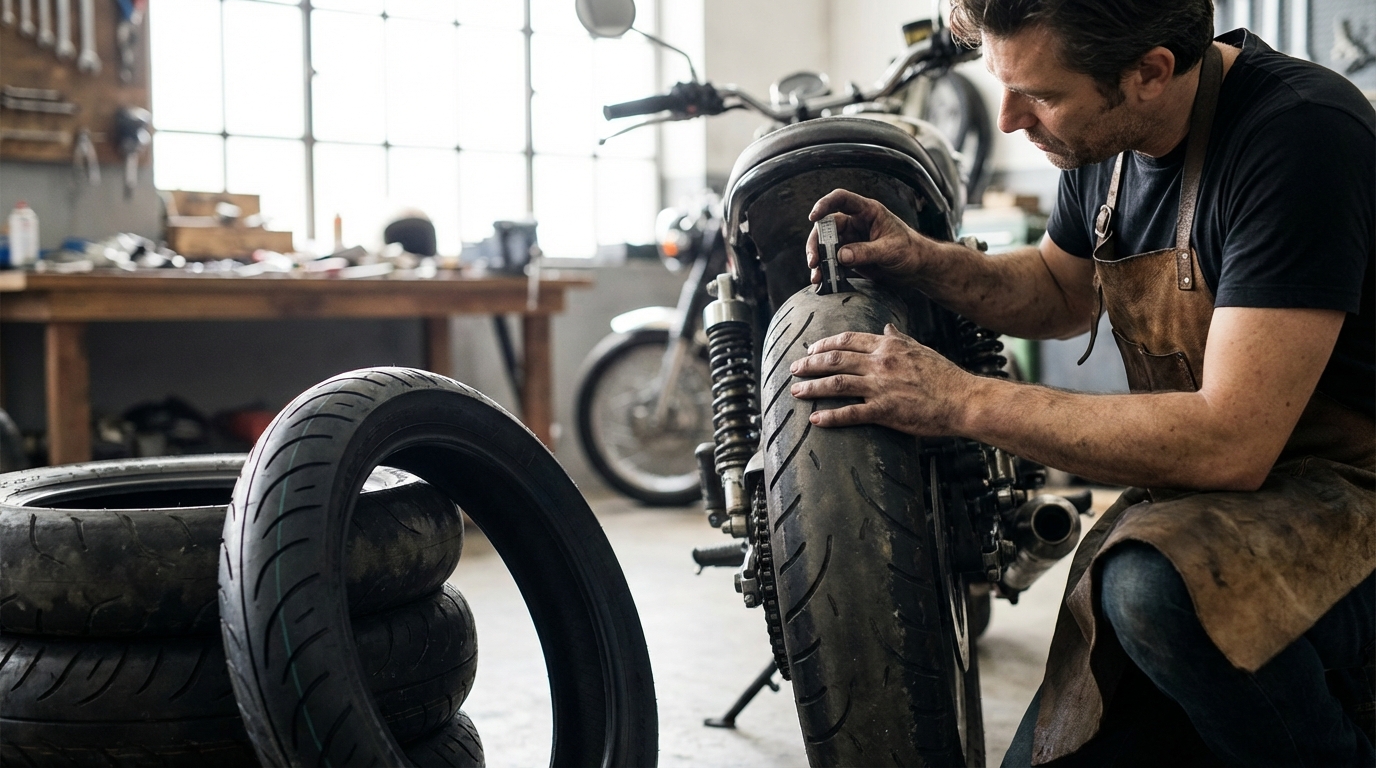 Quelle est la durée de vie des pneus de moto ?