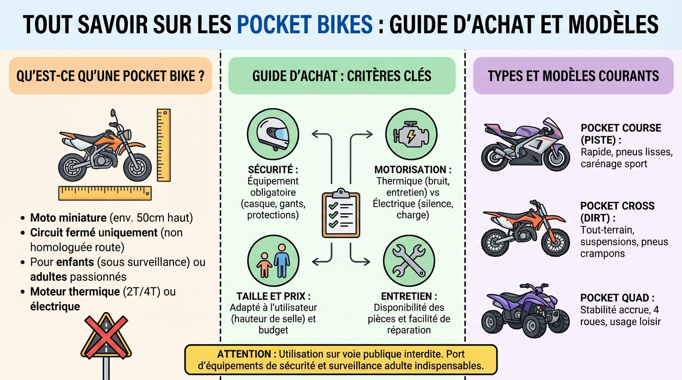 Comment choisir un pocket bike ?