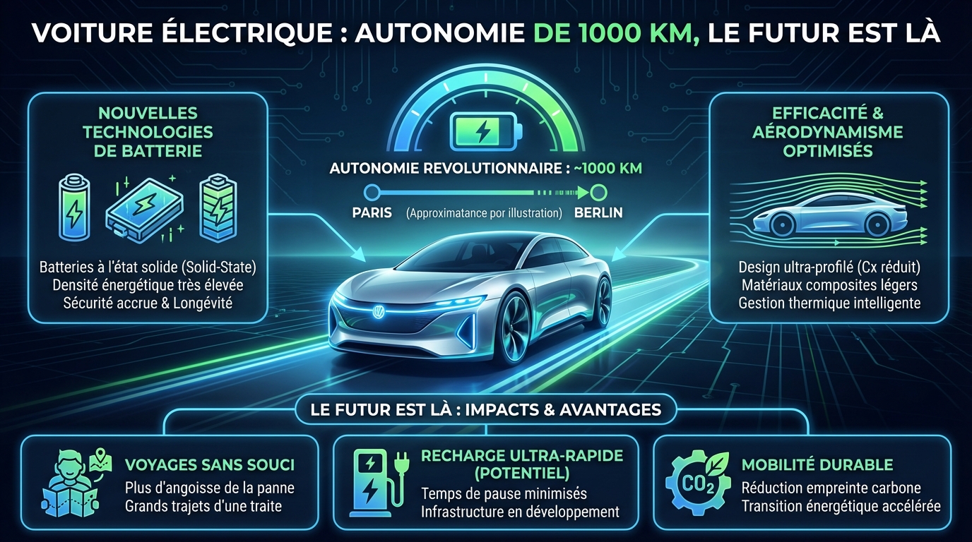 Avantages d’une voiture électrique avec une grande autonomie
