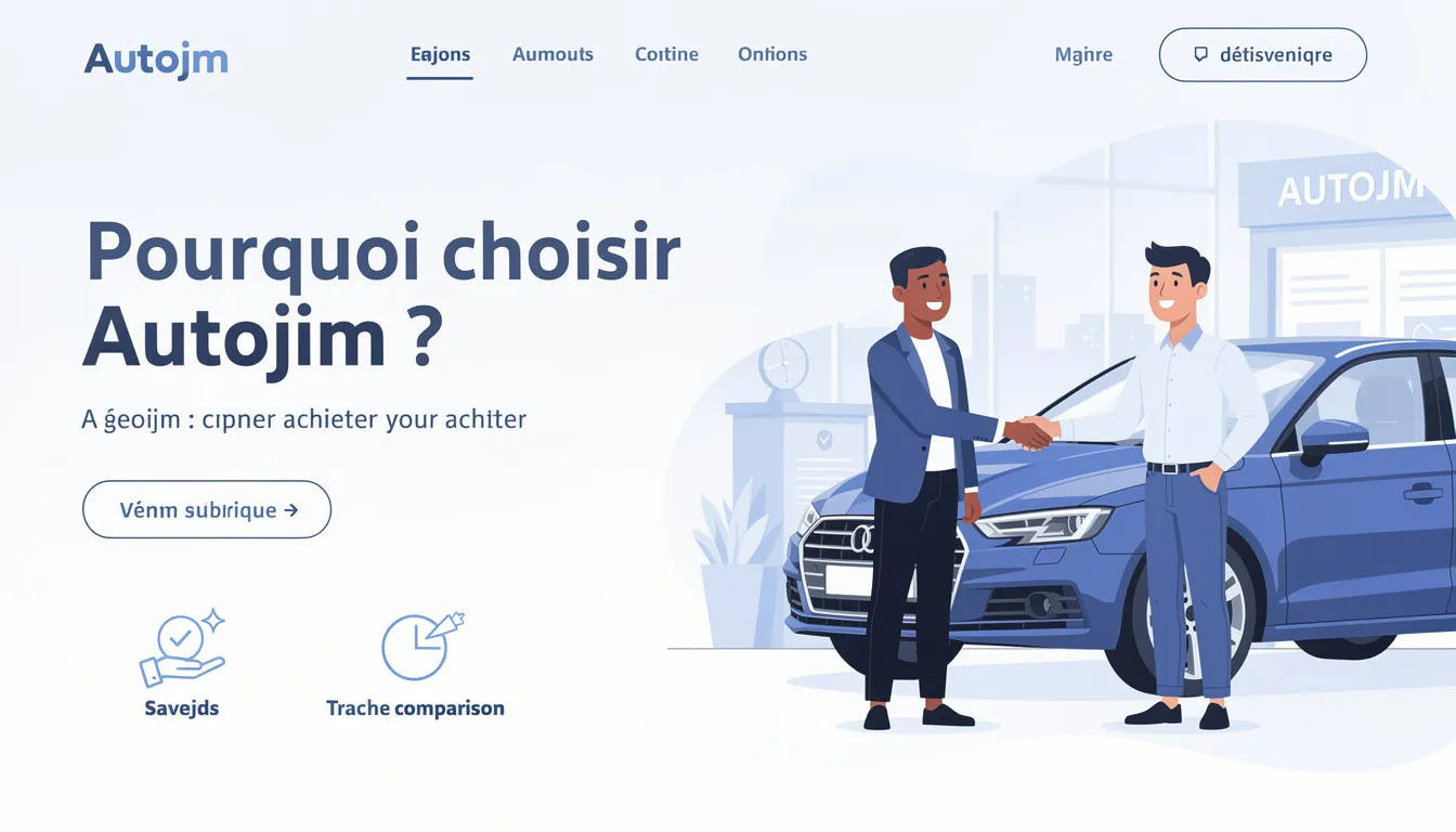 Autojm : le guide complet pour acheter votre voiture 1 Pourquoi choisir Autojm ?