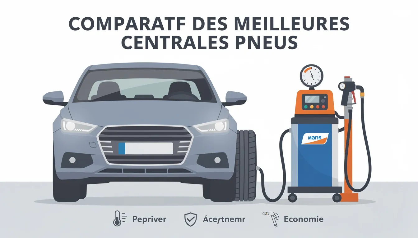 Comment bien choisir sa centrale pneu pour votre véhicule 1 Comparatif des meilleures centrales pneus