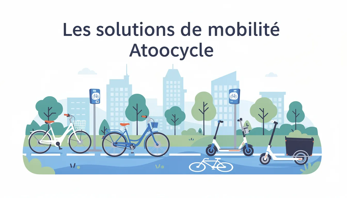 Découvrez atoocycle : le guide ultime des solutions de mobilité 1 Les solutions de mobilité Atoocycle