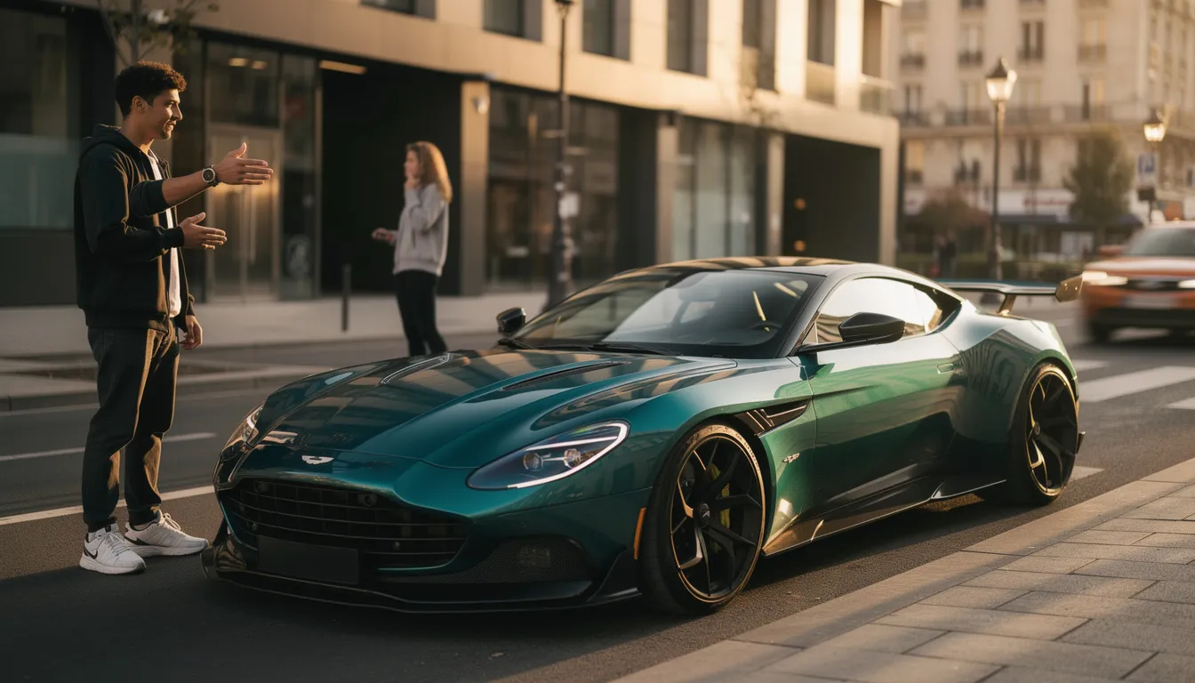 Découvrez l'aston martin de squeezie : un bolide unique