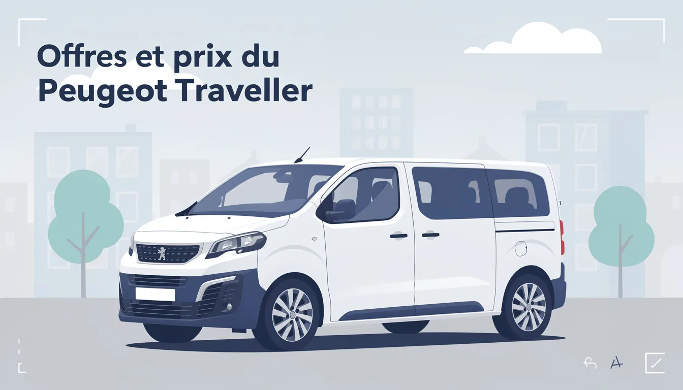 Tout savoir sur le peugeot traveller : caractéristiques et offres 1 Offres et prix du Peugeot Traveller