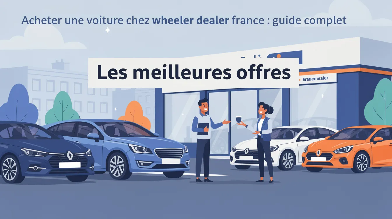 Acheter une voiture chez wheeler dealer france : guide complet 1 Les meilleures offres
