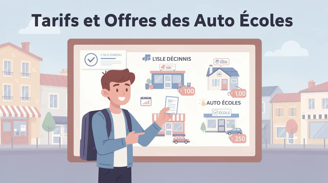 Choisir l'auto école l'isle d'abeau : guide complet 1 Tarifs et Offres des Auto Écoles