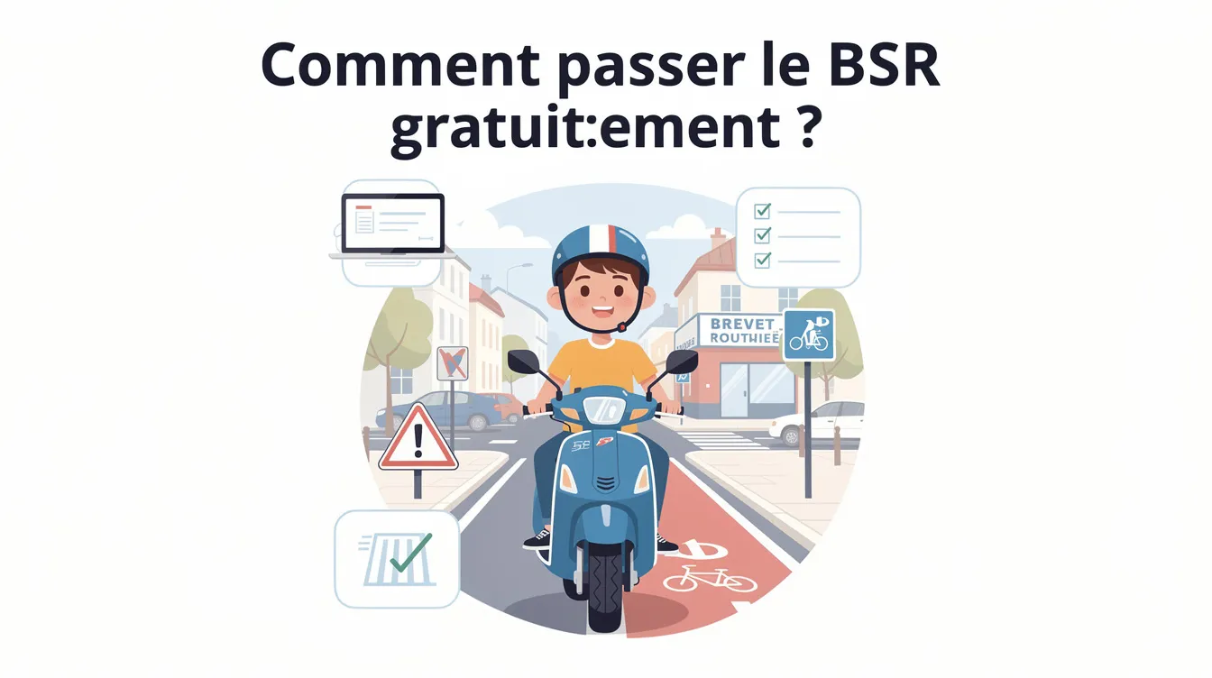 Comment passer le BSR gratuitement : guide complet 1 Comment passer le BSR gratuitement ?