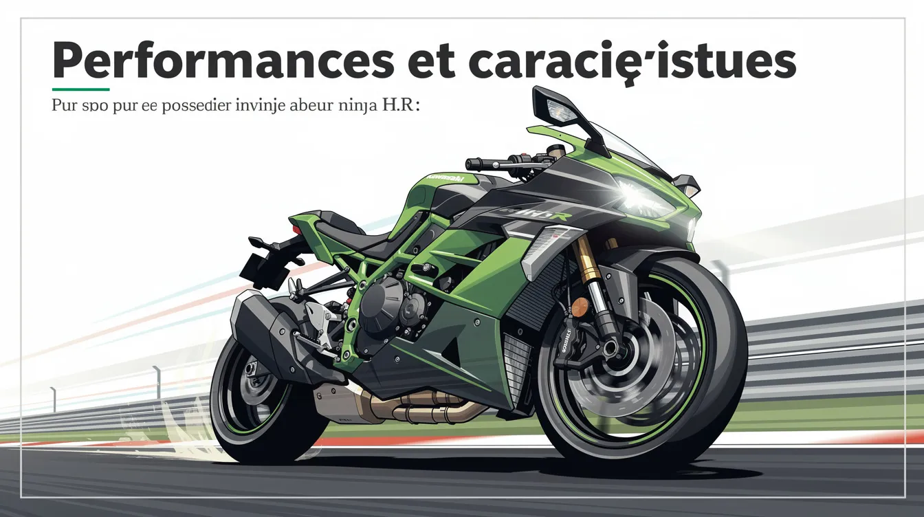 La moto la plus rapide du monde en 2022 : découvrez la kawasaki H2R 1 Performances et caractéristiques