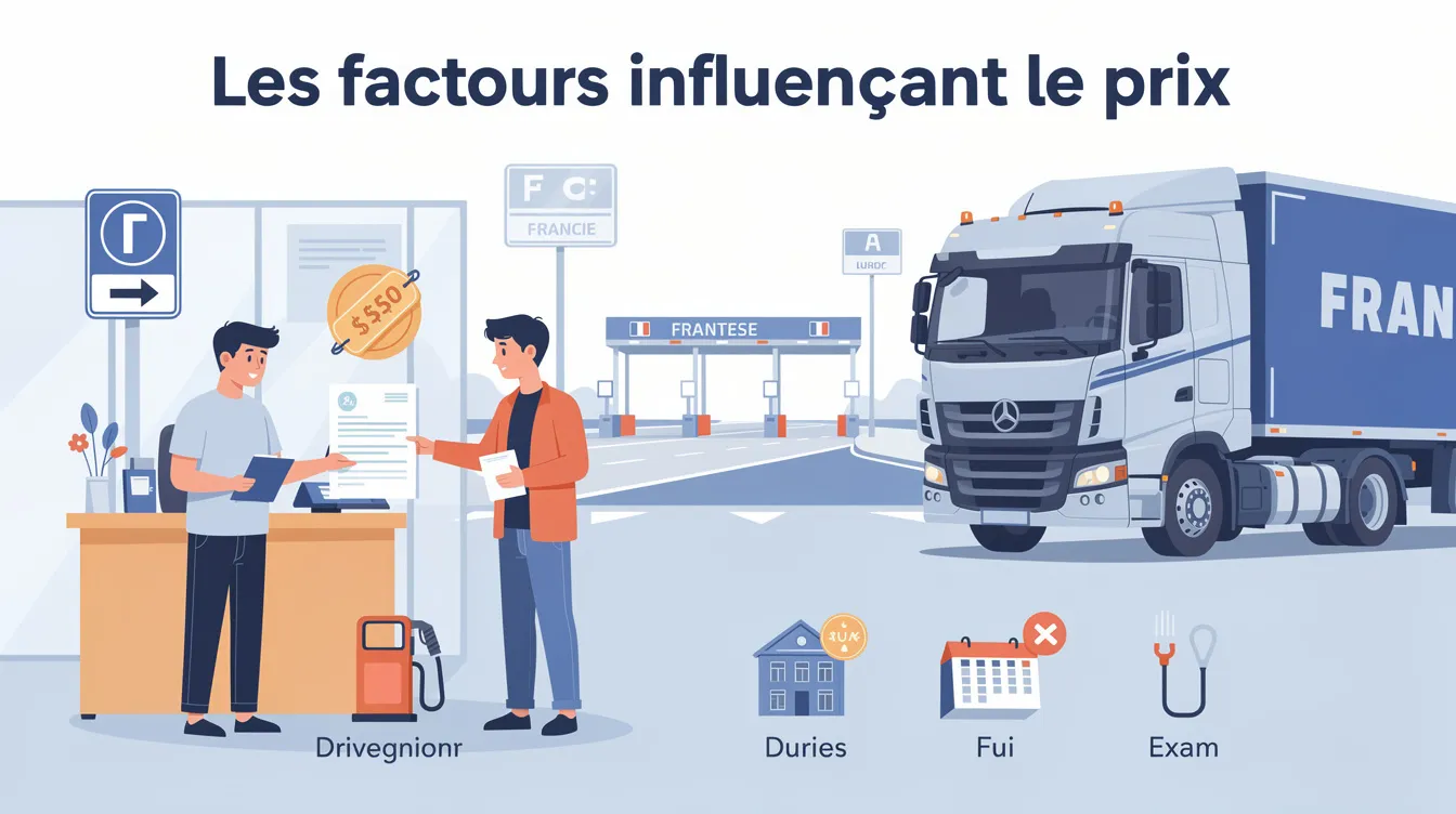 Les facteurs influençant le prix