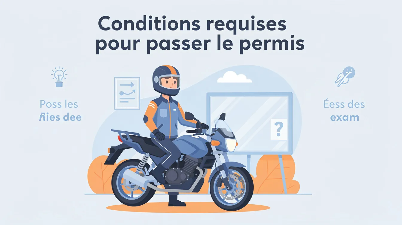 Permis moto : quel âge pour le passer ? 1 Conditions requises pour passer le permis