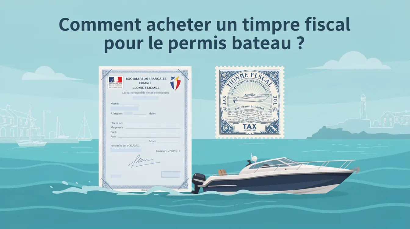 Tout savoir sur le timbre fiscal pour le permis bateau 1 Comment acheter un timbre fiscal pour le permis bateau ?