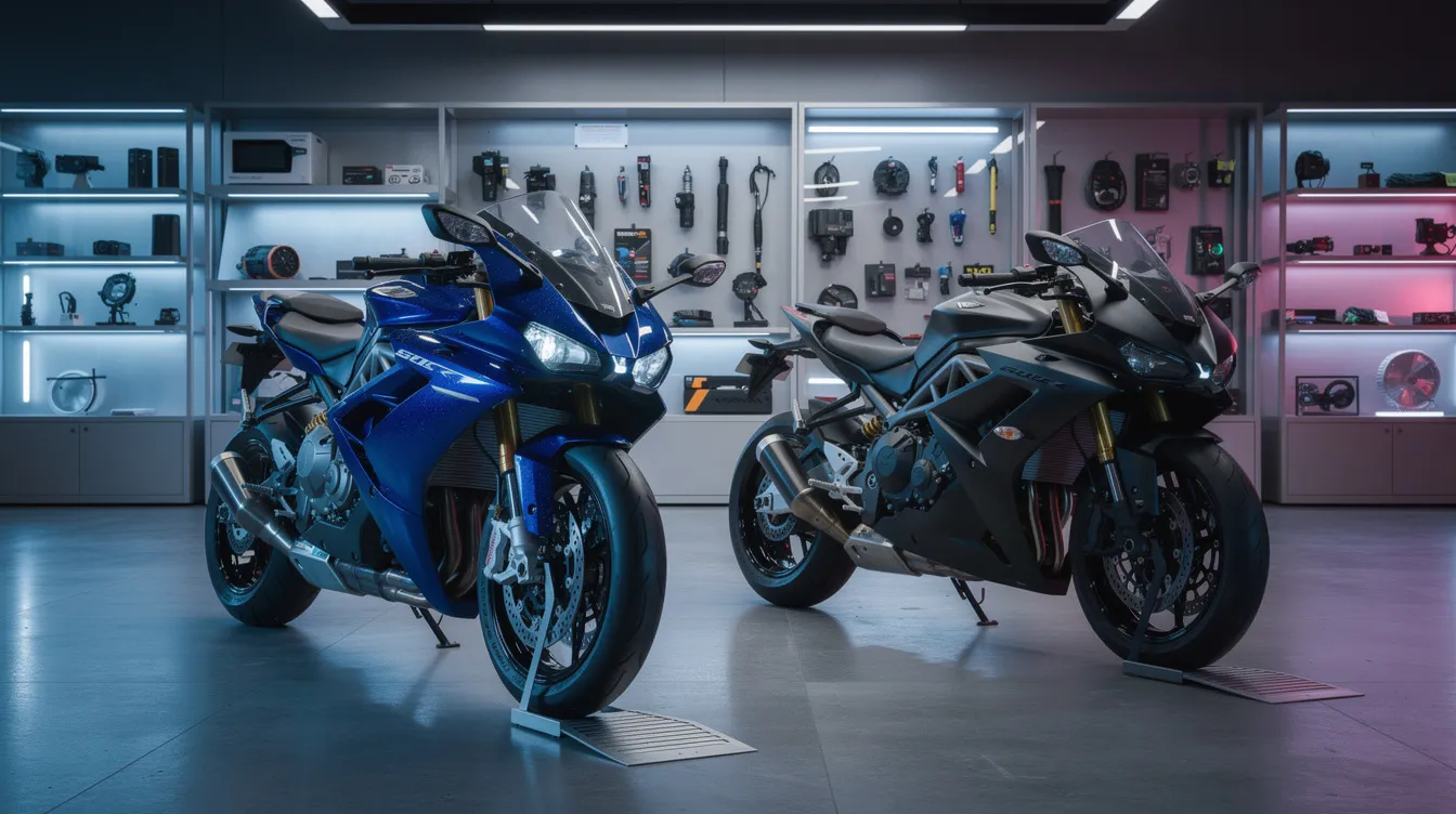 Comparaison des caractéristiques