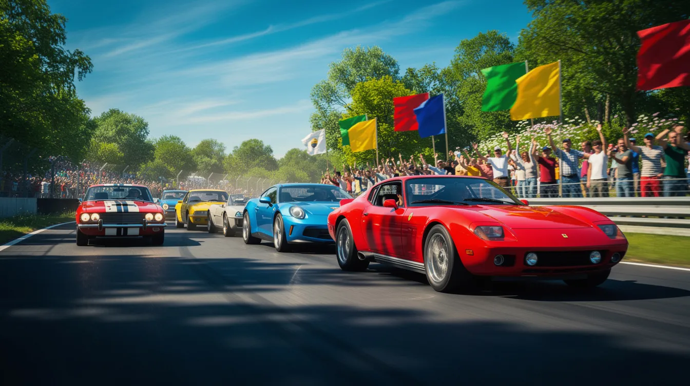 Course automobile ce week-end : ne manquez pas les événements à venir